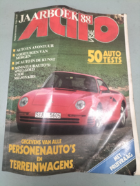 Autovisie jaarboek 88. Used part.