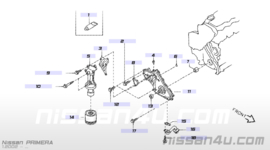 Aanzuigbuis motorolie Nissan YD22DDT(I) 15050-WD000
