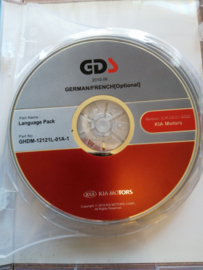 KIA GDS VE Language Pack DVD (ver.E-K-03-01-0000) GHDM-12121L-01A-1 + GHDM-12121L-01A-2