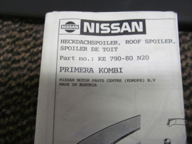 Dakspoiler Nissan Primera W10 KE790-80N20