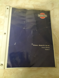 Service manual '' Model P11 series '' Volume 1 SM6E-0P11E0E Nissan Primera P11 pre-Facelift. Gebruikt.