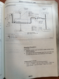 Service manual '' Model E24 series '' SM7E-0E24G0 Nissan Urvan E24 Used part.