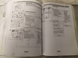 Service manual '' Model P11 series '' Volume 1 SM6E-0P11E0E Nissan Primera P11 pre-Facelift. Gebruikt.