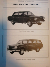 Service Manual '' Model 130 series Chassis And Body '' Datsun 2000 40130010