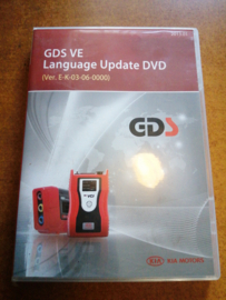 KIA GDS VE Language update DVD (ver.E-K-03-06-0000) GHDM-12121L-06A-1 + GHDM-12121L-06A-2