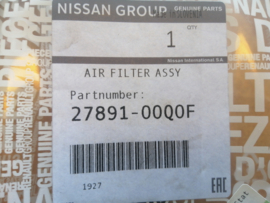 Air filter assy Nissan 27891-00Q0F X61/ X62 (82 01 676 037)