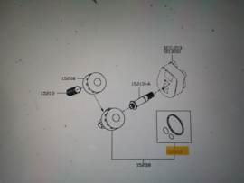 Seal kit-O ring K9K Nissan 15228-00QAA C13/ E12/ F15/ J11/ K14/ M20M/ X76/ Z12