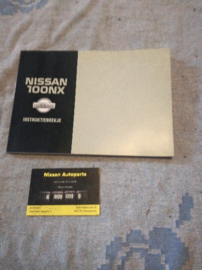 Instructieboekje '' Nissan 100NX B13'' OM3D-0B13E0E
