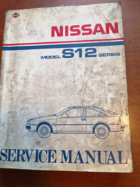 Service manual '' model S12 series'' Nissan Silvia S12 SM4E-0S12G0 Used part.