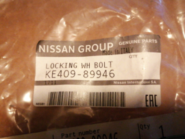 Lockable wheel bolts Nissan KE409-89946 J11/ J12/ K14