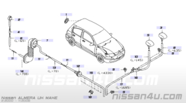 Slangverbinder ruitensproeierslang Nissan 28937-0F001