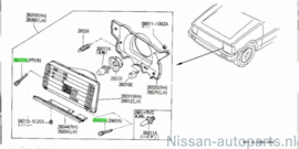 Screw-adjusting Nissan 26022-11A00 B11/ M10 Original.