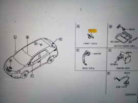 Camera assy-front view Nissan 284F1-4BA0A T32/ Z52 New.
