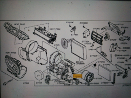 Amplifier-fan control Nissan 27226-70T30 J10/ T31 New.