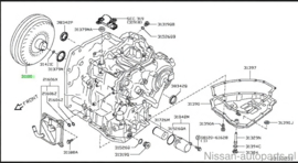 Koppelomvormer Nissan 31100-3JX4A F15/ J10/ JJ10 Origineel.
