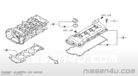 Cilinderkoppakking QG15DE Nissan Almera N16 11044-5M320