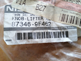 Knob lifter-lever front-chair Nissan Primera P11 87346-9F462