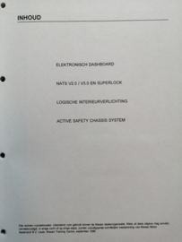 Cursusboek '' TT53 Technische introductie Nissan Primera P11 ''