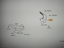Achterlicht rechts Nissan Micra K14 26550-5FA0A (220-18727) Gebruikt.