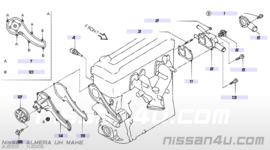 Inlet-water Nissan 13049-9F600 N16/ P11/ P12/ V10/ WP11
