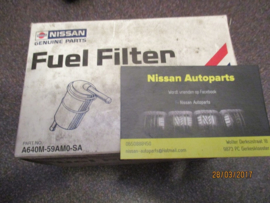 Fuel filter Nissan A640M-59AM0-SA B12/ B13 / C22/ N13 / N14/ P10/ W10/ Y10 Original.