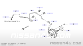 Remdrukbekrachtiger Nissan Almera N16 47210-BN300 (47210-BM500)