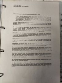 Service bepalingen garantiebepalingen