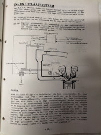 Product bulletin volume 24 '' Nissan CA-Motoren '' CA16DE,CA18DE en GA18DET B12 / N13/ S13 Introduktie mededeling. Gebruikt.
