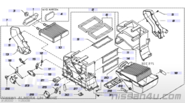 Kachelweerstand Nissan 27761-AV600 N16/ P12/ V10 Nieuw.