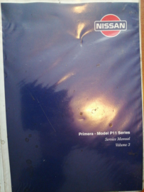 Service manual '' model P11 series '' Volume 3 SM8E-P11SE0E Nissan Primera P11 pre-Facelift