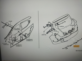 Kabelboom-achterbumper Nissan Micra K14 24093-5FA0A Gebruikt.