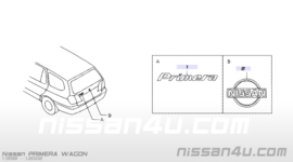 Embleem Primera Nissan Primera Wagon WP11 90895-9F500