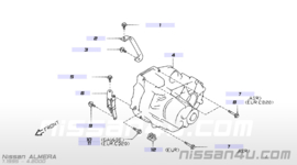 Ontluchtingsslang versnellingsbak Nissan Almera N15 GA14DE/GA16DE 31098-1N015