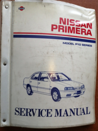 Service manaul '' Model P10 series '' Nissan Primera P10