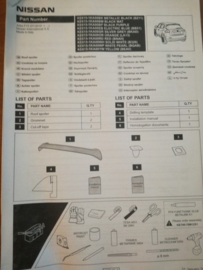 Achterklepspoiler Nissan Juke F15 KE615-1KA00BM