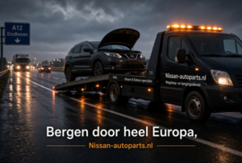 Bergen van gestrand voertuig