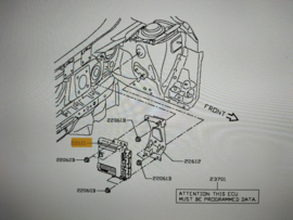 Computer/ecu HR09DET Nissan Micra K14 23710-5FN0E (VNVK1400159806293) Gebruikt.