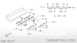 Uitlaatspruitstukpakking RB26DETT Nissan Skyline R33/ R34 14036-05U00 Origineel.