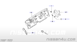 Finisher-dash side, right-hand Nissan micra K11 66900-1F601