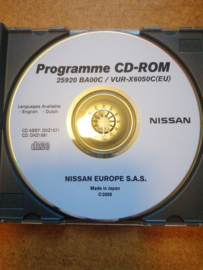 Programme CD-ROM 25920-BA00C / VUR-X6050C(EU) N16/ P12/ V10 Gebruikt.