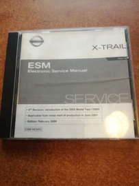 Electronic Service manual '' Model T30 series '' Nissan X-Trail T30 SM5E00-1T30E1E Used part.