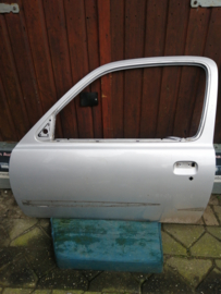 Door-front, left-hand Nissan Micra K11 80101-74B30 (KL0) Used part. (20240409)