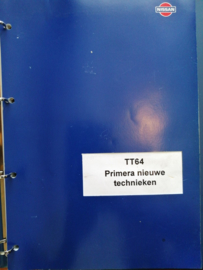 Cursusboek '' TT64 Primera nieuwe technieken '' Nissan Primera P11 144