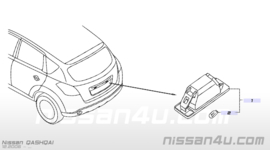 Kentekenverlichting Nissan 26510-JD00A J10/ T31 Origineel.