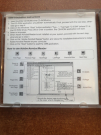 Electronic Service manual '' Model N16 series '' Nissan Almera N16 SM2A00-1N16E0E Gebruikt.