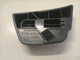 Bedieningshendel rugleuningverstelling voorstoel rechts Nissan Qashqai J10/ JJ10 87318-JD00A Origineel.