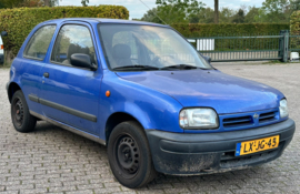 Nissan Micra K11 CG10DE handgeschakeld. Pre-facelift. Nieuw binnen 22-10-2026