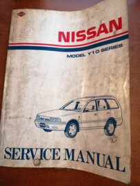 Service Manual '' Model Y10 series '' Nissan Sunny Wagon Y10 SM1E-0Y10G0