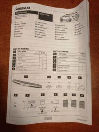 Spoiler Nissan Qashqai J10/ JJ10 KE790-EY020 Original.