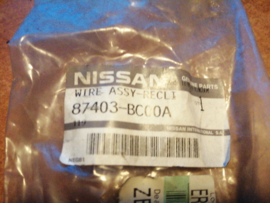 Wire reclining device connector Nissan Micra K12 87403-BC00A Original.